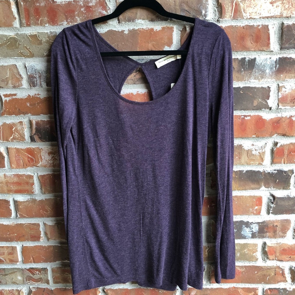Pilcro and the Letterpress long sleeve blouse NWT